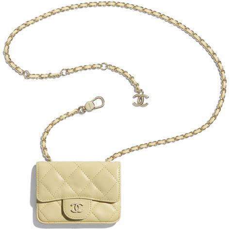 yellow chanel handbags|chanel yellow belt bag.